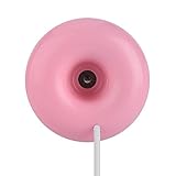 Zerone Tragbare Donuts Luftbefeuchter, Float auf Wasser USB Aroma Diffusor Mini Luftbefeuchter für Baby Schlafzimmer Büro Gym und Mehr(Rosa)