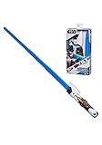 Hasbro Star Wars Lightsaber Forge Obi-Wan Kenobi ausfahrbares blaues Lichtschwert, Rollenspielzeug für Kinder ab 4 Jahren F1162 Mehrfarbig