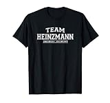 Team Heinzmann | stolze Familie - Nachname Geschenk T-S