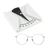 Visiblurry Neigungsmesser für Brillen - Pantoskopisch-optischer Neigungsmesser für Brillen,Brillenmesswerkzeug für Optiker, Optikfabrik, Brillenreparaturwerkstatt, S