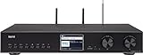 Imperial DABMAN i510 BT - Hifi-Tuner Internetradio / Digitalradio (DAB+ / DAB / UKW / WLAN / LAN, Bluetooth senden und empfangen, USB, Streamingdienste Amazon Music, Napster uvm.) schw