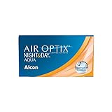 Air Optix Night & Day Aqua Monatslinsen weich, 6 Stück, BC 8.6 mm, DIA 13.8 mm, -6.75 Diop