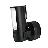 ABUS WLAN Licht Außen-Kamera (PPIC46520) – Smarte Überwachungskamera mit Außenleuchte, Personenerkennung, Tiererkennung, Autoerkennung, indiv. Push-Benachrichtigung, 2-Wege-Audio, Speicherkarte & App
