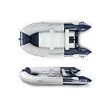 Schlauchboot Aluminiumboden NOARD I Länge 3,60 m I Einfach auf- und abzubauen I Perfekt für die Navigation und Wassersportaktivitäten I Leicht und einfach zu transp