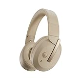 Yamaha YH-E700B Kabellose Over-Ear-Bluetooth-Kopfhörer mit 32 Stunden Akkulaufzeit und Active Noise Cancelling – In Beig