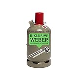 BlueCraft 5 kg Propan Gasflasche ungefüllt inklusive Weber G