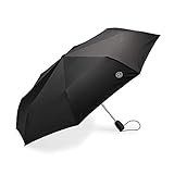 Volkswagen 000087602P Regenschirm Taschenschirm Schirm schwarz, mit neuem VW Log