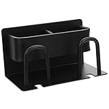 VALICLUD Wand Zahnbürstenhalter aus Praktischer Badezimmer Organizer für Zahnbürsten Kosmetik und Tassen Platzsparendes Design für Ordnung im Bad Hygienisch und L