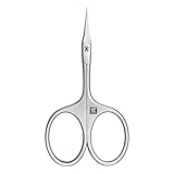 ZWILLING Nagelhautschere mit Turmspitze (Feiner und Präziser Schnitt der Nagelhaut und Hautresten, Sichere Nagelpflege), Premium, Silber, 90