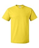 Fruit of the Loom 5er Pack T-Shirts, gelb, Größe L