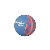 Waboba Original Wasserhüpfball - Wasserfestes Strandspielzeug, Poolspiele für Kinder & Erwachsene, Outdoor-Spaß - Blue Geometric (5,6 cm)