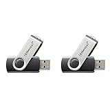 Intenso Basic Line 64 GB USB-Stick USB 2.0 Silber/schwarz (Packung mit 2)