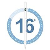Stift mit Hochpräzise gleichwertig mit Apple Pencil 2. Generation & 16 Stunden Nutzung, digitale Batterieanzeige, für iPad Pro 11'/12,9'/ iPad /iPad Mini /iPad Air G