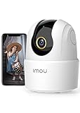 Imou 2.5K/4MP Überwachungskamera Innen, WLAN Kamera Überwachung Innen 360 Grad für Hausstier,Babyphone, mit KI-Personenerkennung,Automatische Verfolgung,Nachtsicht,Zwei-Wege-Audio,Alex