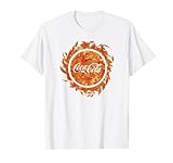 Coca-Cola Fall Leaves Background Logo T-S