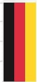 BGFint Deutschland Flagge Fahne 120 x 300 cm Nationalflagge Nationalfahne Stoff 110g /