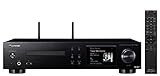Pioneer NC-50DAB(B) All-in-One Hifi System (CD, DAB+, Verstärker, D/A-Wandler), WLAN, Bluetooth, USB, Streaming, Musik Apps (Spotify, Deezer u.a.), Internetradio, 50 W/Kanal, Multiroom, Schw