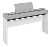 Yamaha L-200 Digital Piano Ständer in Weiß – Robuster, langlebiger Ständer aus Holz in elegantem Design – Passend für das Digital Piano P-225 von Y