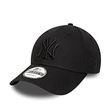 New Era New York Yankees MLB League Essential Black on Black 9Forty Cap - One-S