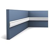 Wandleiste Zierleiste von Orac Decor PX144 AXXENT Profilleiste Friesleiste Stuckprofil Wand Rahmen Dekor Element 2 M
