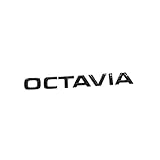Skoda 5E3853687P041 Schriftzug Octavia Emblem Aufkleber Buchstaben Blackline Logo, schw