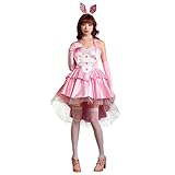 Link-Cosplay-Kostüm Classic Fancy Bunny Style Solid Dress Cosplay Kostüm Schwanz Ohren Handschuhe Set Mittelalterkleid Für Damen Grü