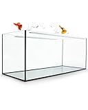 Aquarium Becken 100x40x40 cm 160 L rechteckig Standard Größen Glas Aquariumbecken Salzw