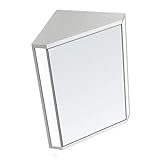 Badezimmer-Eckspiegelschrank Badezimmerspiegel-Aufbewahrungsschrank Mit Wandleuchte Badezimmer-Spiegelkasten Eckaufbewahrungsschrank