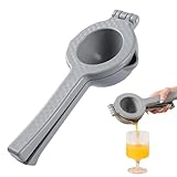 Zitronenpresse Manuell, Manuelle Zitruspresse,Zitruspresse Zitronenpresse Orangensaftpresse - Manuelle Saftpresse Ergonomischem Griff, Rutschfeste Zitronenpresse Für Orange, Limette, Grapefruit, Z