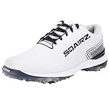 SQAIRZ Bold Herren Athletic Golf Schuhe, Neue Golfschuhe, Entwickelt für Balance & Leistung, Austauschbare Spikes, Wasserdicht, Golfschuhe Herren mit Spikes, Herren Golfschuhe, Golfschuhe,