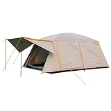 doorslay 8–12 Personen Campingzelt, großes Fassungsvermögen, Kabinenzelte, wasserdichtes tragbares Picknickzelt mit 2 Z