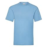 Fruit of the Loom - T-Shirt 'Valueweight T' / Sky Blue, 3XL