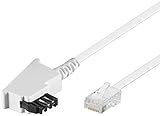 getyd® 2m TAE RJ45 DSL VDSL Internet Kabel - weiß - für Fritz Box/Speedport WLAN Voip Router IP Anschlußkab