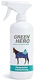 Green Hero Pferdedecken Imprägnierung 500ml, Imprägnierspray für Outdoordecken, Gegen Schmutz und Feuchtigkeit, Ohne Treibgas, Für feuchtigkeitsaufnehmende Textilien, Imprägnierspray Pferdedeck