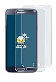 BROTECT Entspiegelungs-Schutzfolie für Samsung Galaxy S5 / S5 Neo (2 Stück) Matte Displayschutz-Folie, Anti-Reflex, Anti-Fingerp