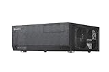 SilverStone SST-GD09B - Grandia HTPC ATX Desktop Gehäuse mit hochleistungsfähigem und geräuscharmen Kühlsystem, schw