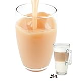 Luxofit Latte Macchiato Getränk isotonisch | Iso Drink Pulver, Ideal für Sportler, Natürliche Farbstoffe, schnelle & einfache Zubereitung, Made in Germany (333 g)