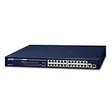 Planet 24-Port 10/100TX 802.3at PoE + 1-Port Gigabit TP/SFP, FGSW-2511P (PoE + 1-Port Gigabit TP/SFP Combo Ethernet Switch (190W PoE Budget, Standard/VLAN/QoS/Extend Mode))