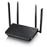 Zyxel WiFi 6-Router mit AX1800 (NBG7510) Dual-Band Gigabit WLAN-Router, Geschwindigkeit & Mehrwert, Jugendschutz, MU-MIMO, OFDMA, Ideal für Spielen & Streaming, NBG7510-EU0101F