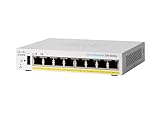 Cisco Business CBS250-8PP-D Smart Switch | 8 GE-Ports | Partial PoE | Desktop | Eingeschränkte Lebenszeitgarantie für Hardware (CBS250-8PP-D-EU)