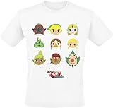 Legend of Zelda T-Shirt Wind Waker Faces (L)