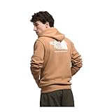 THE NORTH FACE Herren Box NSE Pullover Hoodie (Standard und Big Size), Almond Butter/Pink Moss, X-Larg