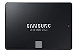 Samsung 870 EVO SATA III 2,5 Zoll SSD, 1 TB, 560 MB/s Lesen, 530 MB/s Schreiben, Interne SSD, Festplatte für schnelle Datenübertragung, MZ-77E1T0B/EU