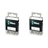 Wera Bit-Sortiment, 867/1 TX 10 DIY, TX 10 x 25 mm (10 Bits pro Box), 05072406001 (Packung mit 2)