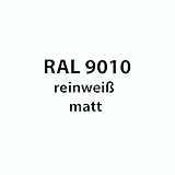 Streichlack Streich Lack Farbe 1K * Premium Qualität * 1 Liter (RAL 9010 rein-weiß matt)