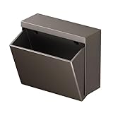Ksikdeg Toilettenpapierhalter zur Wandmontage, Badezimmer-Papierspender mit Ablage, einfacher Zugriff, Toilettenpapierhalter für Z