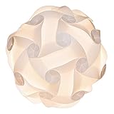 EAZY CASE Puzzle Lampe 30-Teilig, DIY Lampe I Lampenschirm in über 15 Designs, als Deckenlampe oder Stehlampe geeignet, Größe XL