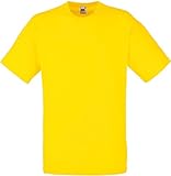Fruit of the Loom Herren T-Shirt gelb gelb X-Larg