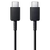 Samsung EP-DA705BBEGWW USB-Typ-C-Kabel für USB Typ-C, 1 m, 60 W, Schw