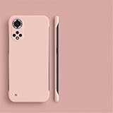 Ultradünne rahmenlose PC-Hülle für Huawei P30 P40 P50 P60 Pro Lite Mate 50 Pro Nova 5T 10 9 Pro 4G 5G Farbverlauf-Matt-Telefonabdeckung, Pink, für P40